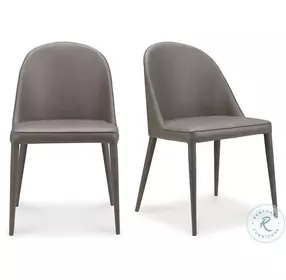Burton Gray Dining Chair Set Of 2