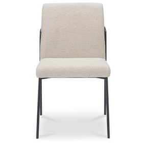 Danny Ivory Upholstered Dining Chair Set of 2