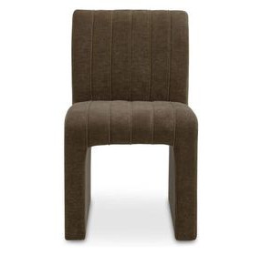 Sally Cedar Green Performance Fabric Upholstered Dining Chair