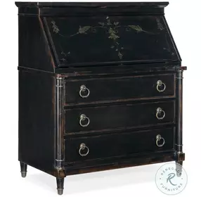 Charleston Black Secretary Desk