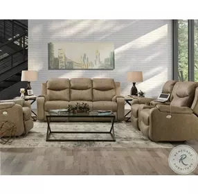 Marvel Vintage Manual Reclining Living Room Set