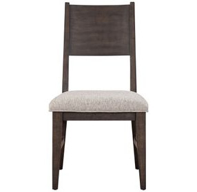 Norvell Gray Upholstered Side Chair Set of 2