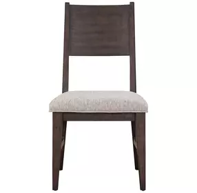 Norvell Gray Upholstered Side Chair Set of 2