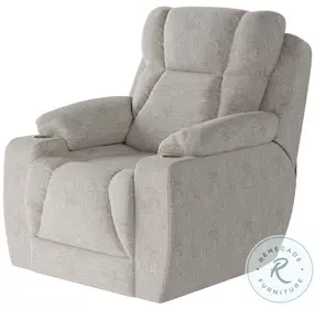 Challenger Athens Natural Power Headrest Wall Hugger Big Mans Recliner