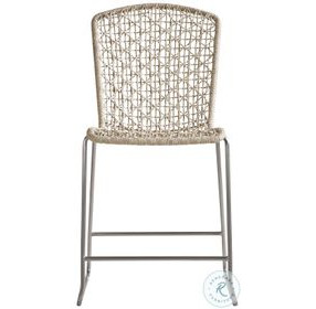 Carmel Brown Outdoor Counter Height Stool