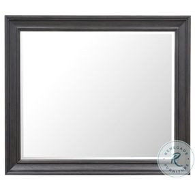 Hickory Creek Brown Velvet Dresser Mirror