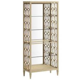 Eave Sundrenched Oak Etagere with 4 Shelves