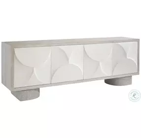Lunula Flaxen And Vellum Entertainment Credenza