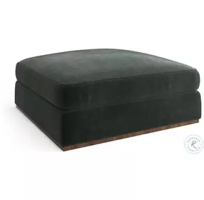 Bello Spruce Green Ottoman