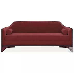 The Cats Meow Red 76" Sofa