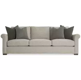Keirnan Beige 96" Sofa with Pillow
