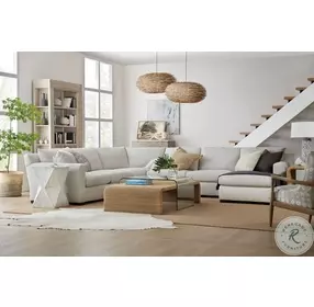 Amani Brown Rope and Glass Occasional Table Set