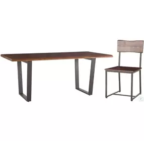 Belfrie Brown Dining Room Set