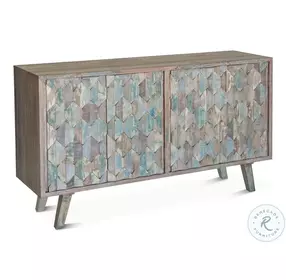 Cordoba Vintage Teal Sideboard
