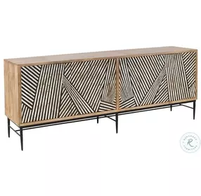 Fargo Bone and Wood Inlay 72" Sideboard