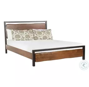 Glenwood Walnut King Panel Bed