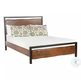 Glenwood Walnut Queen Panel Bed