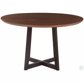 Mapai Walnut Round Dining Table