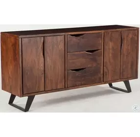 Nottingham Brown Acacia Sideboard