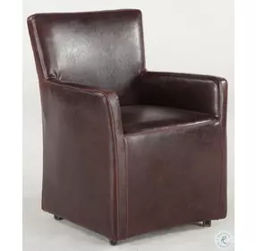 Paddy Distressed Tobacco Leather Dining Chair