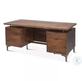 Vallarta Bronze Mango Wood 66" Desk