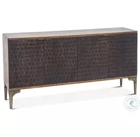 Vallarta Medium Brown And Antique Bronze Sideboard