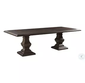 Toulon Vintage Brown 98" Dining Table