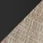 Black Fabric & Natural Wicker