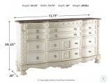 Cassimore North Shore Pearl Silver Upholstered Poster ...