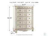 Cassimore North Shore Pearl Silver Upholstered Poster ...