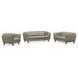 Sorella Slate Leather 84" Sofa