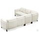 Kona Natural Leather Modular Sectional