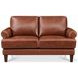 Soleil Brandy Leather 58" Loveseat