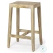 Colony Brown Wood Counter Height Stool