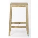 Colony Brown Wood Counter Height Stool