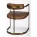 Hollyfield Brown Leather Dining Chair