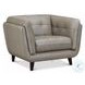 Sorella Cinnamon Leather Living Room Set