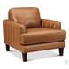 Ada Cognac Leather Living Room Set