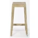 Colony Brown Wood Counter Height Stool