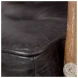 Phineas Black Leather Accent Chair