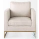 Rupert Cream Poly Linen Accent Chair
