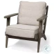 Olympus Beige Fabric Accent Chair