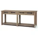 Harrelson Brown Wood 4 Drawer Console Table