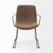 Sawyer II Brown Upholstered Dining Chair