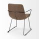Sawyer II Brown Upholstered Dining Chair