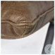 Flavelle Brown Leather Accent Chair