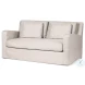 Denly Beige Slipcover Loveseat