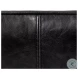 Flavelle Black Leather Accent Chair