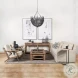 Olympus Beige Fabric Accent Chair