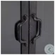 Pender Black Glass Door Display Cabinet